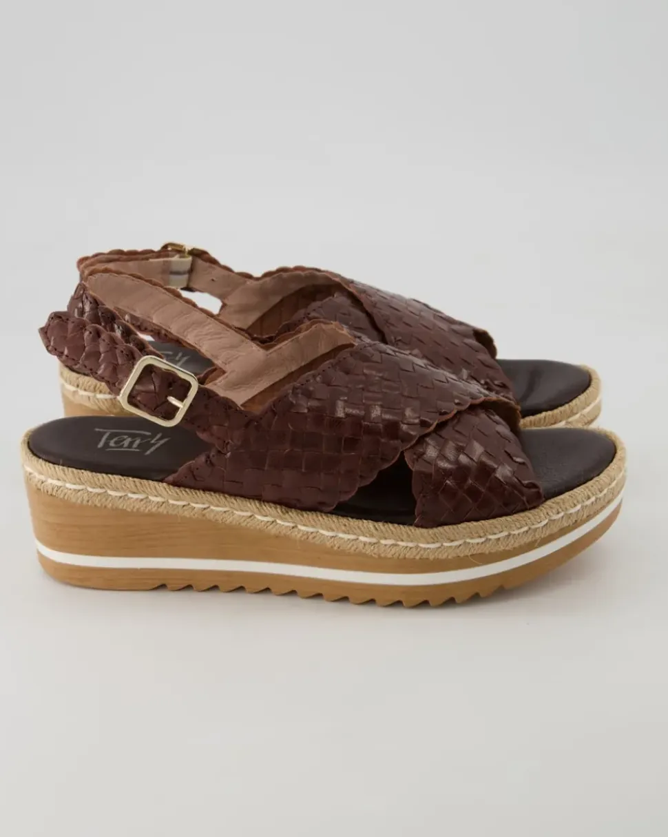 Sandale Sandalen in Braun