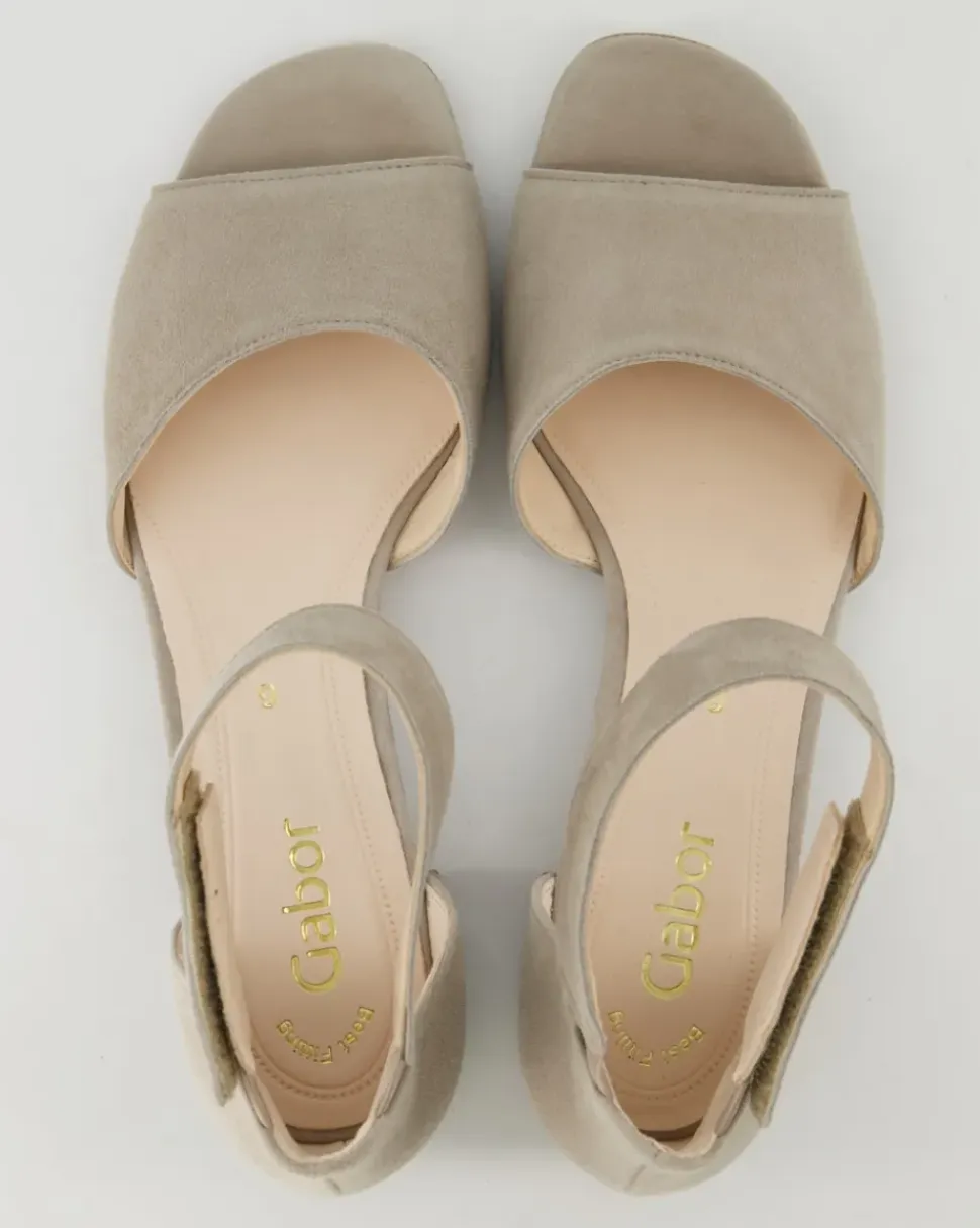 Sandale Sandalen in Grau