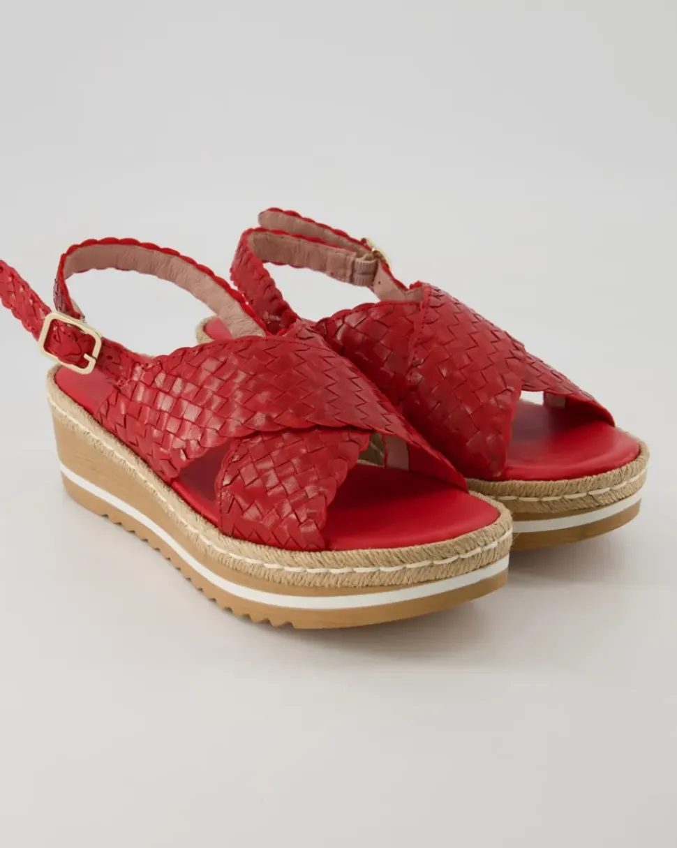 Sandale Sandalen in Rot