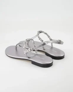 Sandale Sandalen in Silber