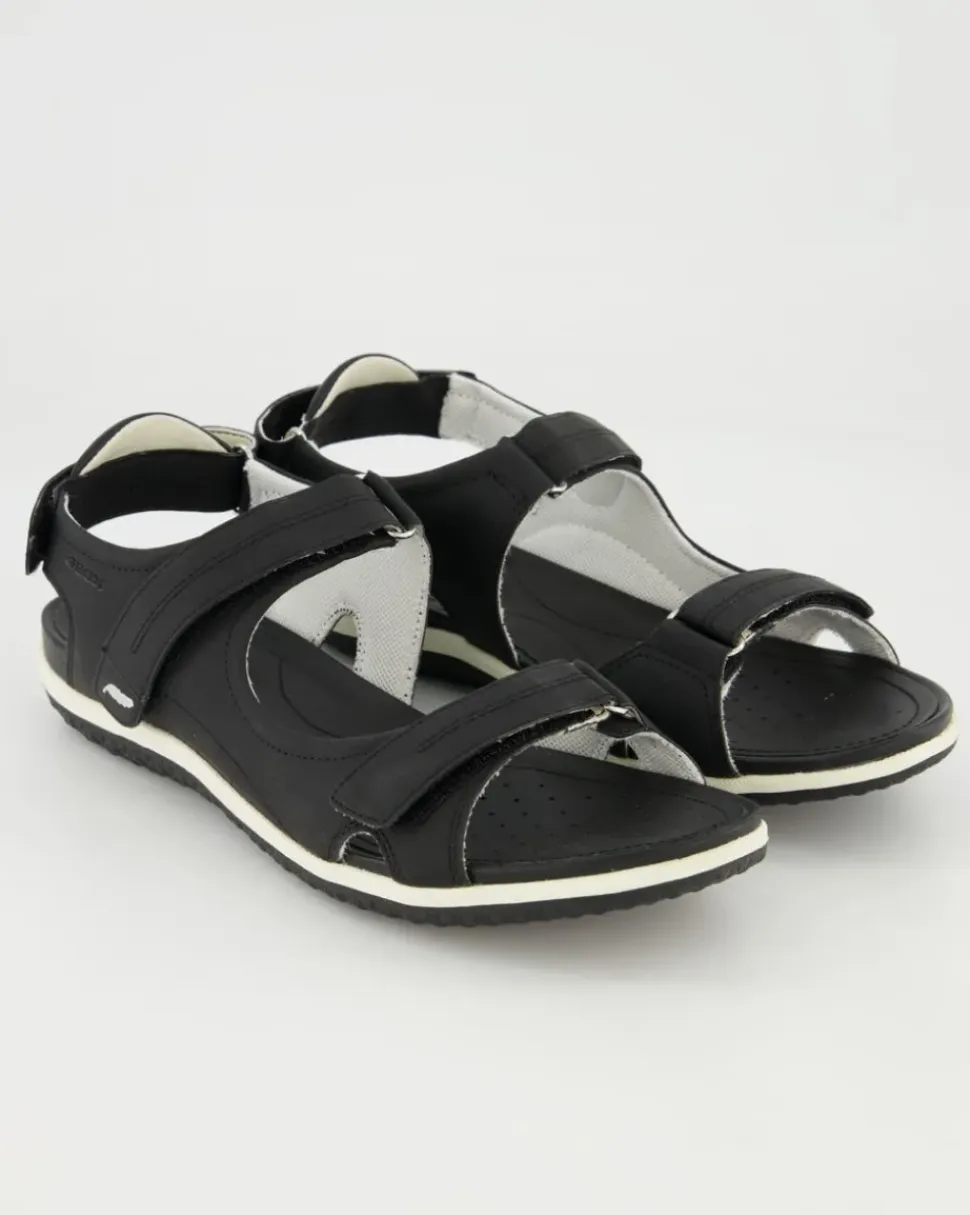 SAND.VEGA A - NBK SYNT.LEA Sandalen in Schwarz