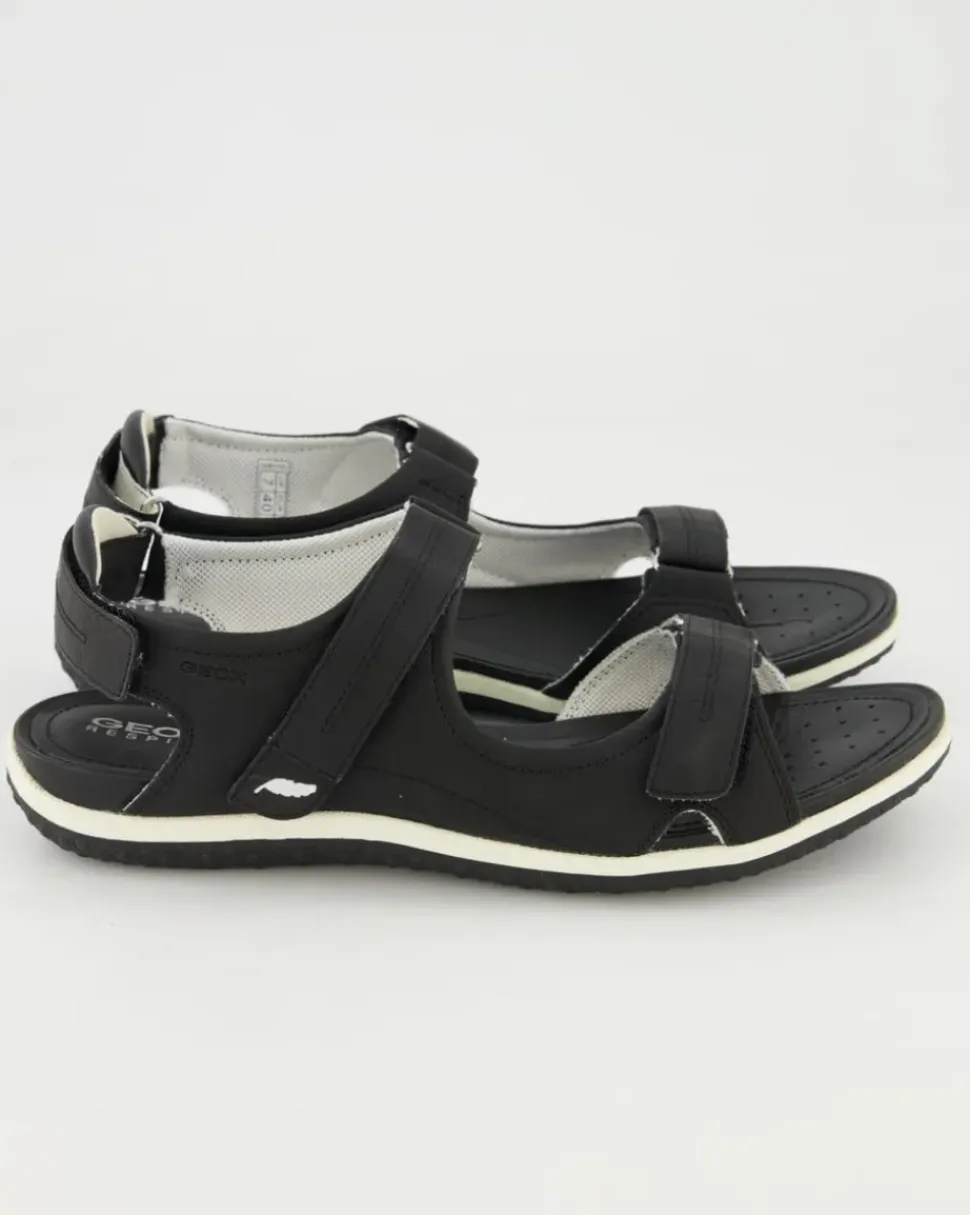 SAND.VEGA A - NBK SYNT.LEA Sandalen in Schwarz