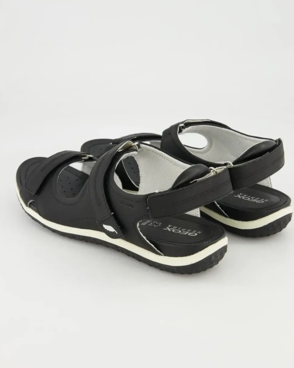 SAND.VEGA A - NBK SYNT.LEA Sandalen in Schwarz