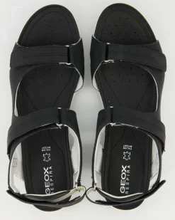 SAND.VEGA A - NBK SYNT.LEA Sandalen in Schwarz