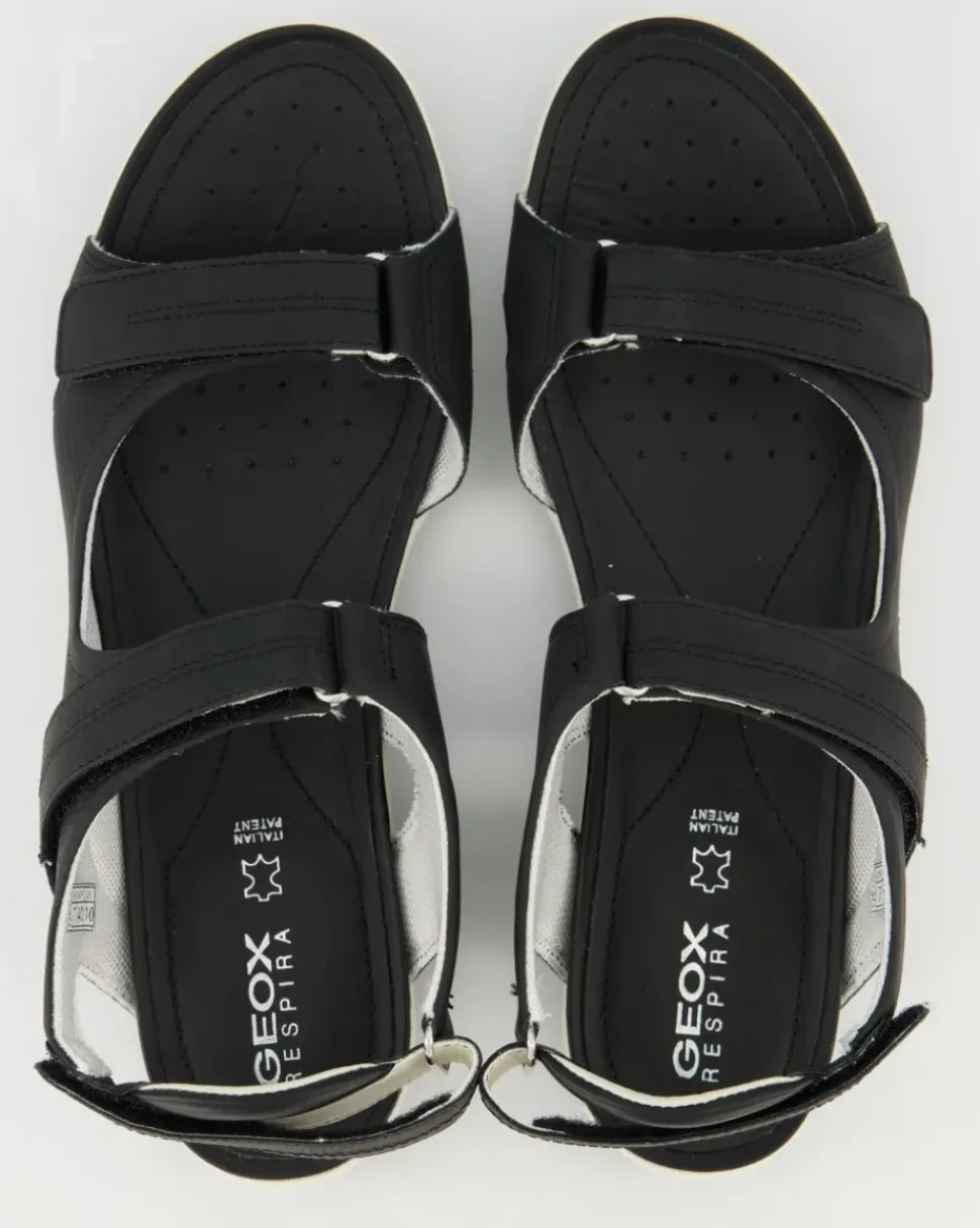 SAND.VEGA A - NBK SYNT.LEA Sandalen in Schwarz