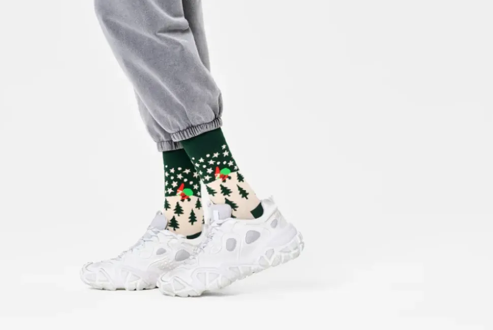 Santa On The Way Sock Socken in Mehrfarbig
