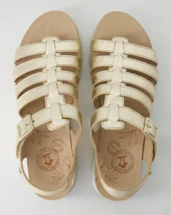 Sasha Shine B1 Sandalen in Gold