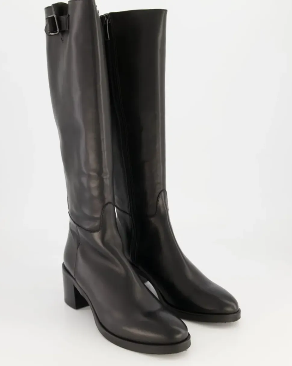 2559 Schaftstiefel in Schwarz