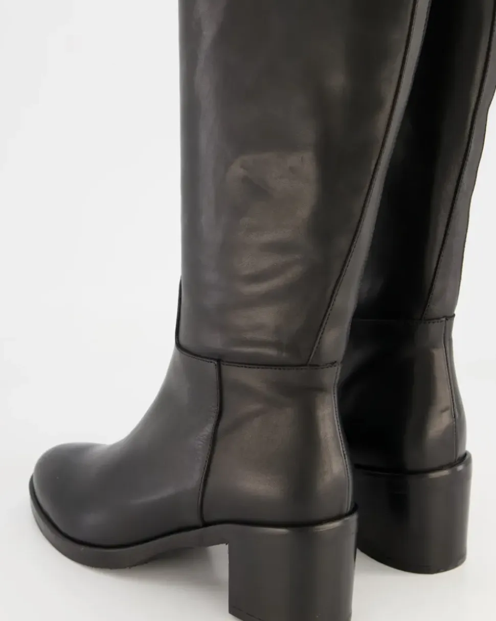 2559 Schaftstiefel in Schwarz