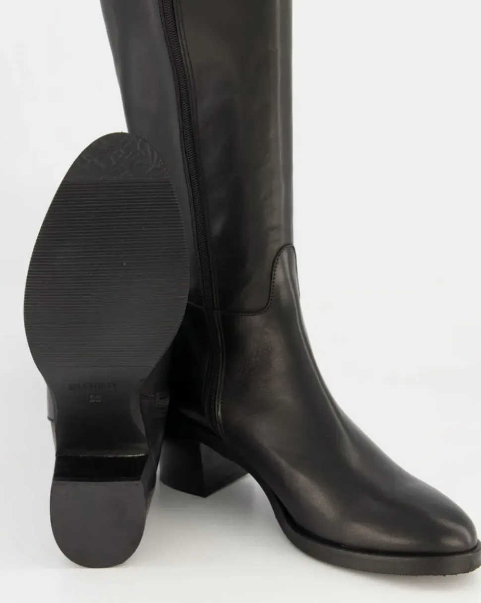 2559 Schaftstiefel in Schwarz