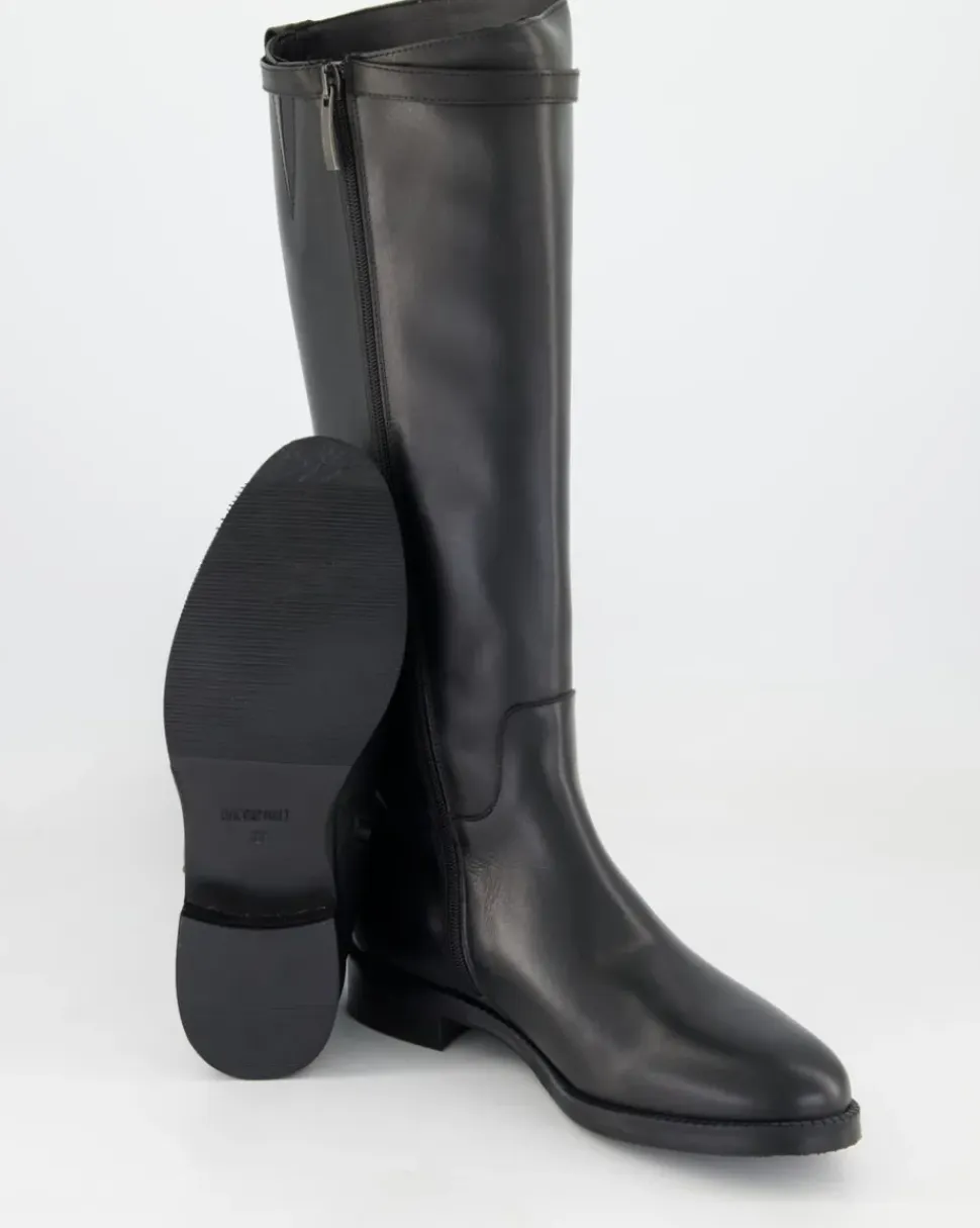 2048 Schaftstiefel in Schwarz