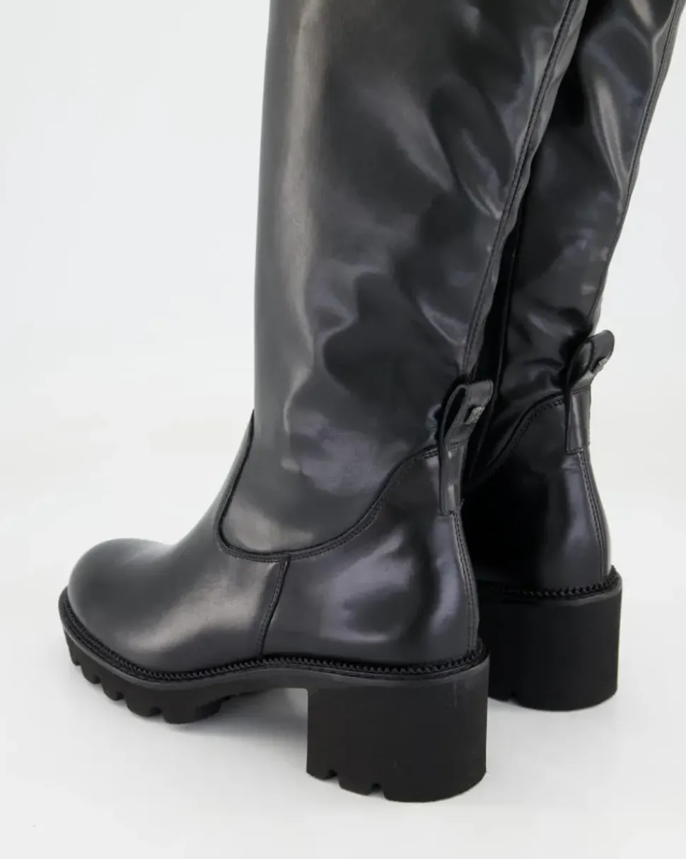 8141-008 Schaftstiefel in Schwarz
