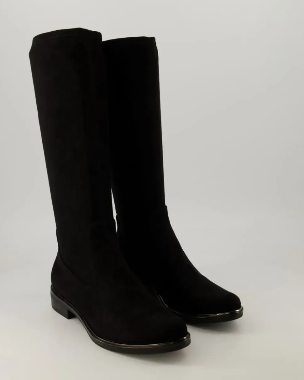 9-9-25512-41-044 Schaftstiefel in Schwarz