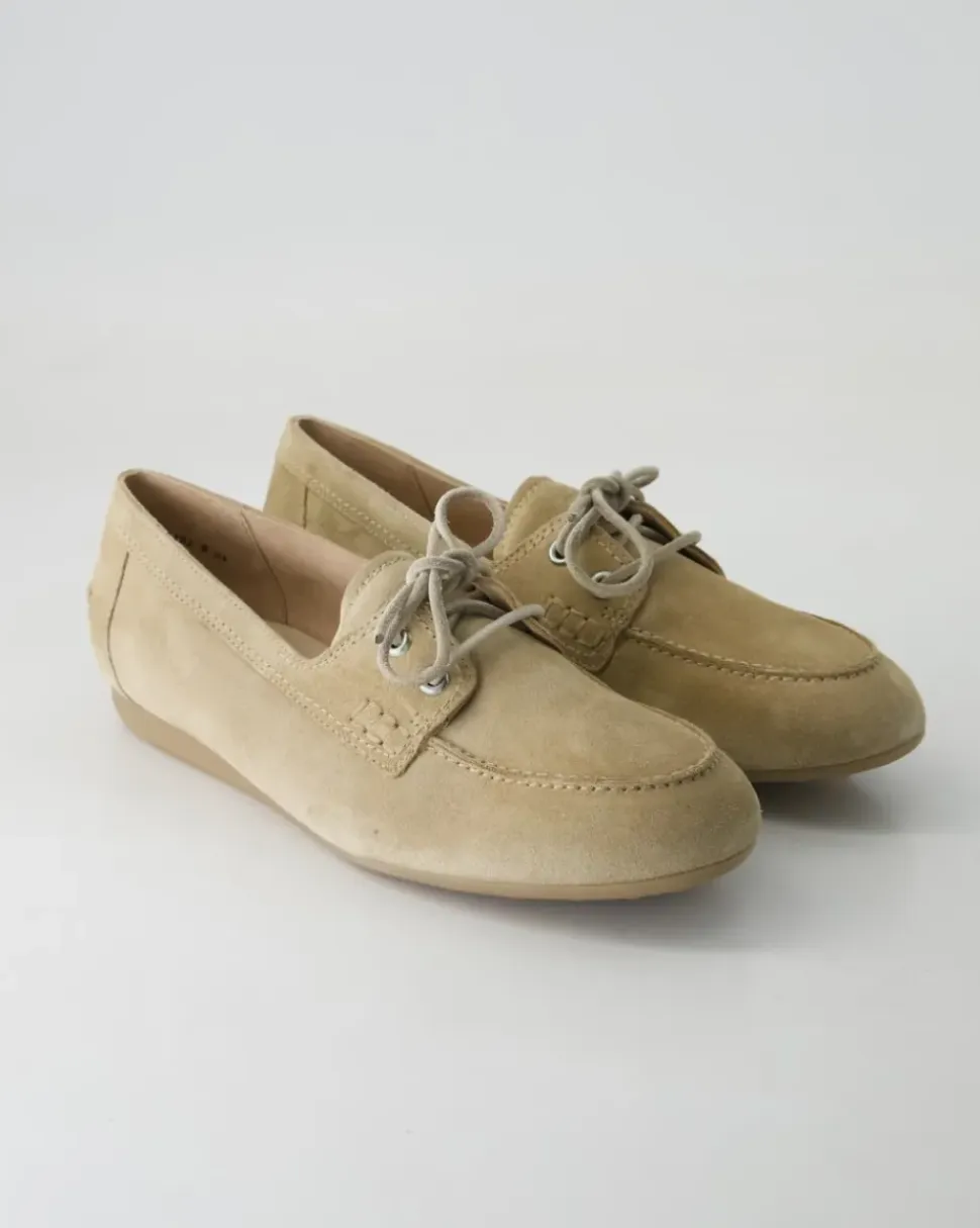 1136 Schnürschuhe in Beige
