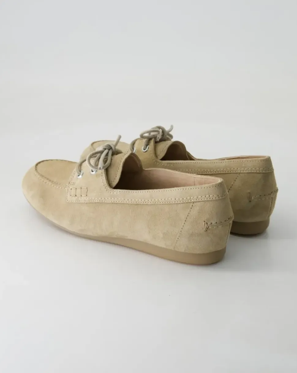 1136 Schnürschuhe in Beige