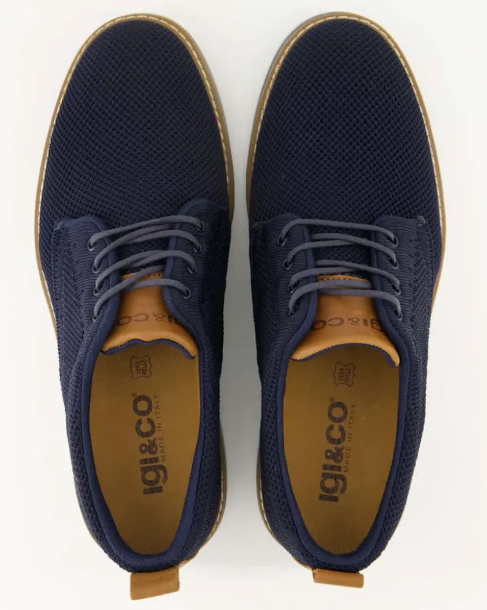 7606211 Schnürschuhe in Blau