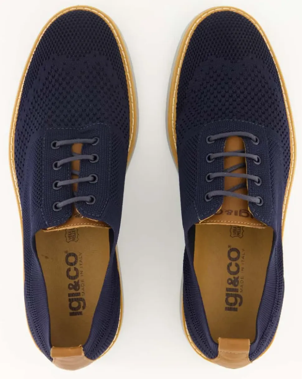 7608111 Schnürschuhe in Blau