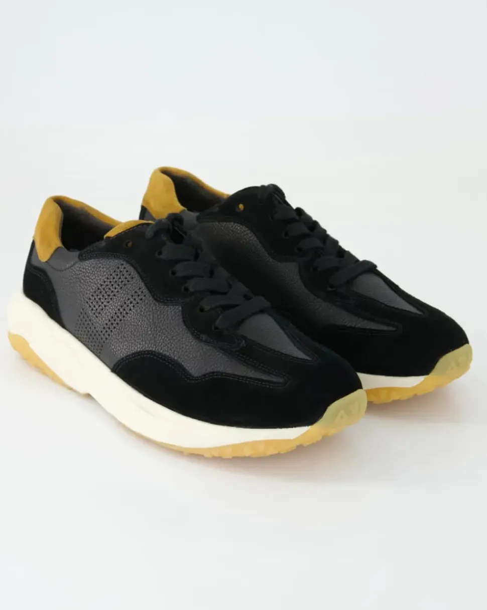 5420 Schnürschuhe in Schwarz
