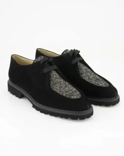 11615 Schnürschuhe in Schwarz