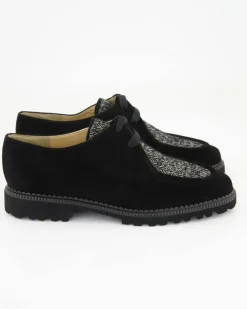 11615 Schnürschuhe in Schwarz