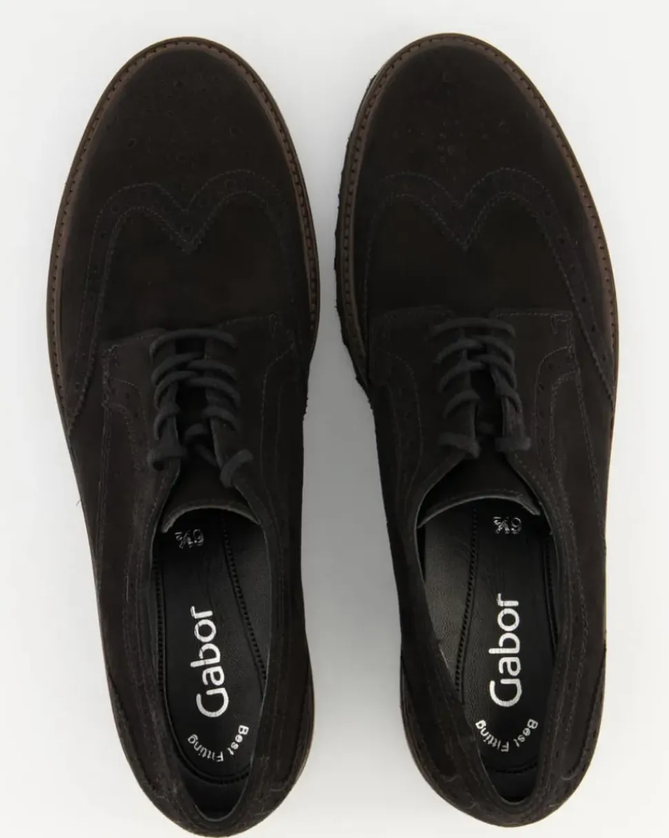 05.244.17 Schnürschuhe in Schwarz