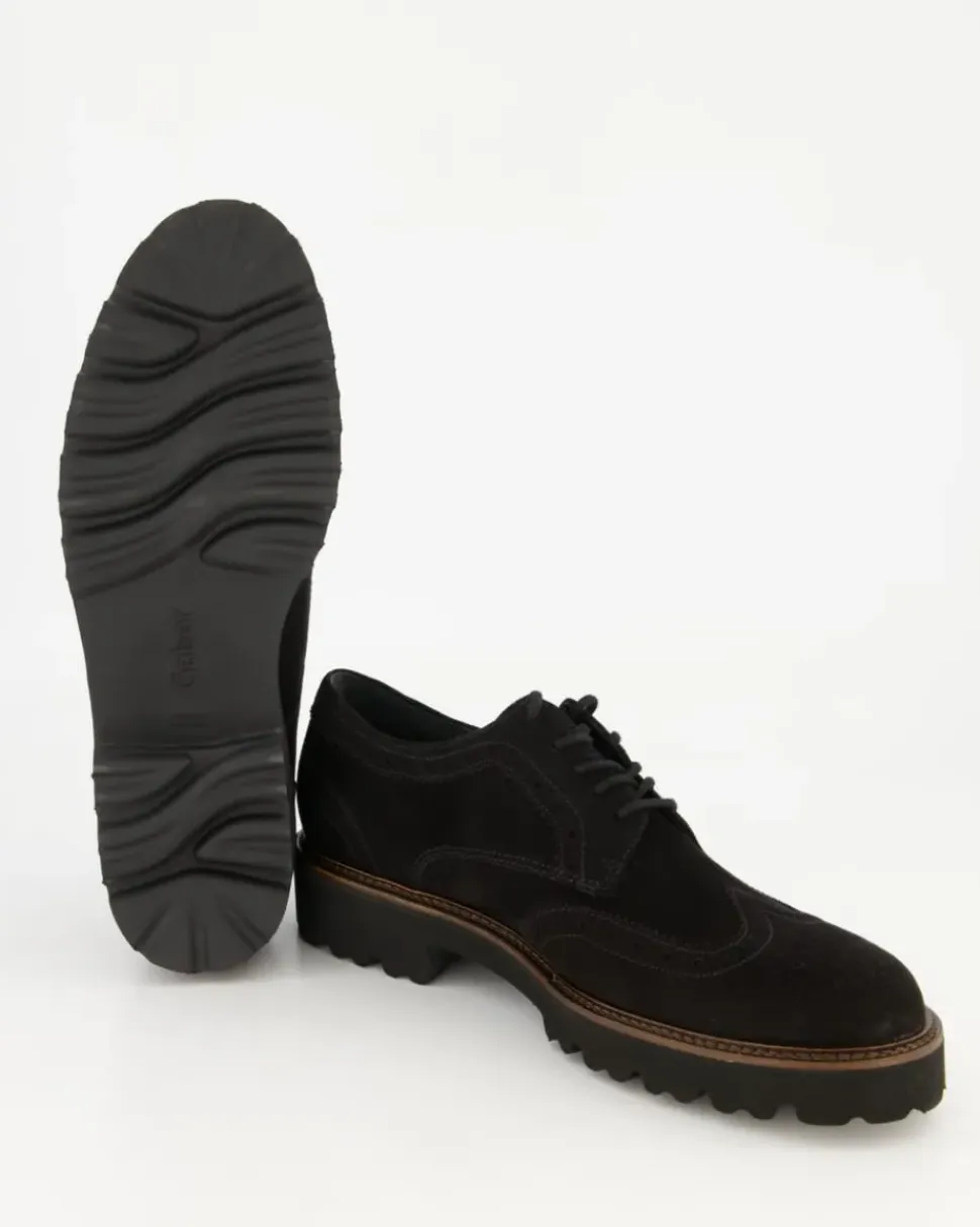 05.244.17 Schnürschuhe in Schwarz