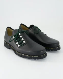 6743 Schnürschuhe in Schwarz