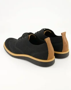 7608100 Schnürschuhe in Schwarz