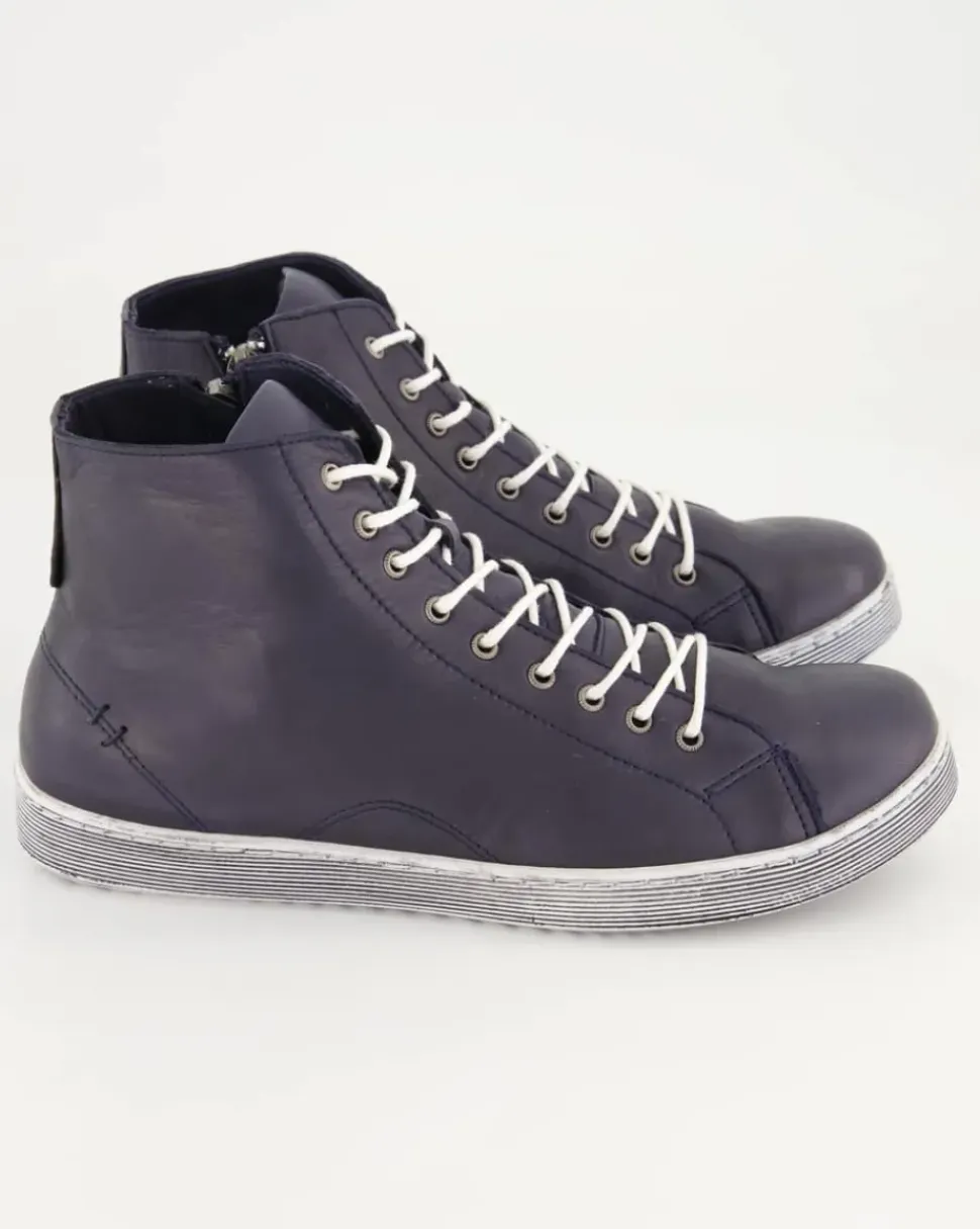 Schnürschuh Schnürschuhe in Blau