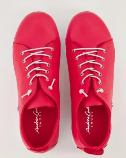 Schnürschuh Sneaker in Pink