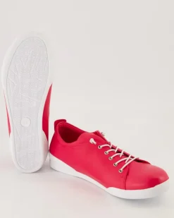 Schnürschuh Sneaker in Pink