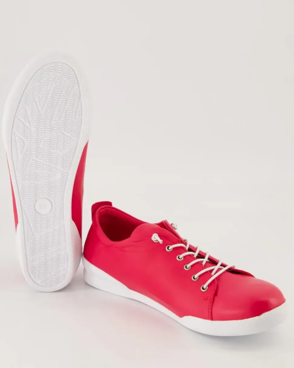 Schnürschuh Sneaker in Pink