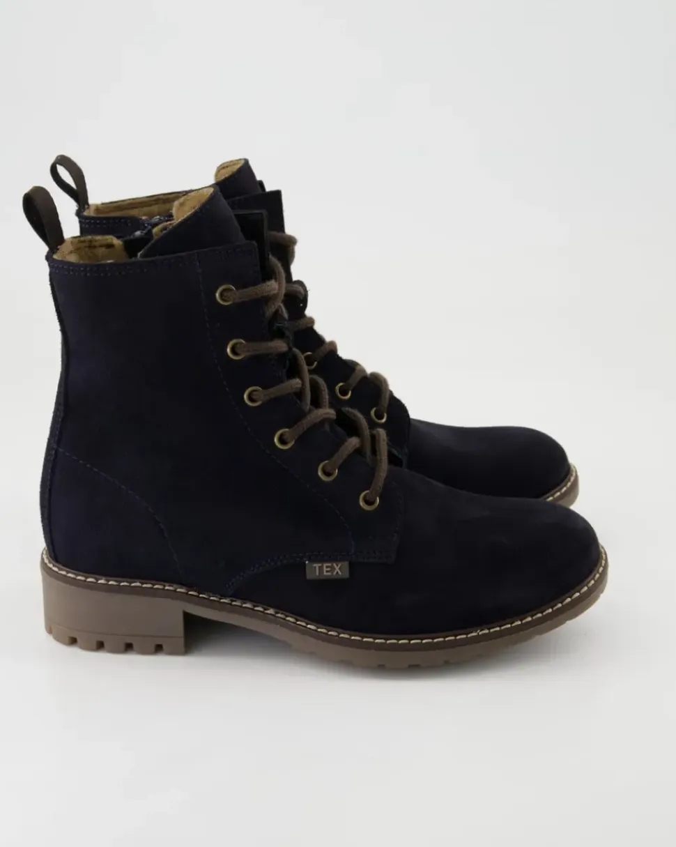 54-5157 Schnürstiefel in Blau