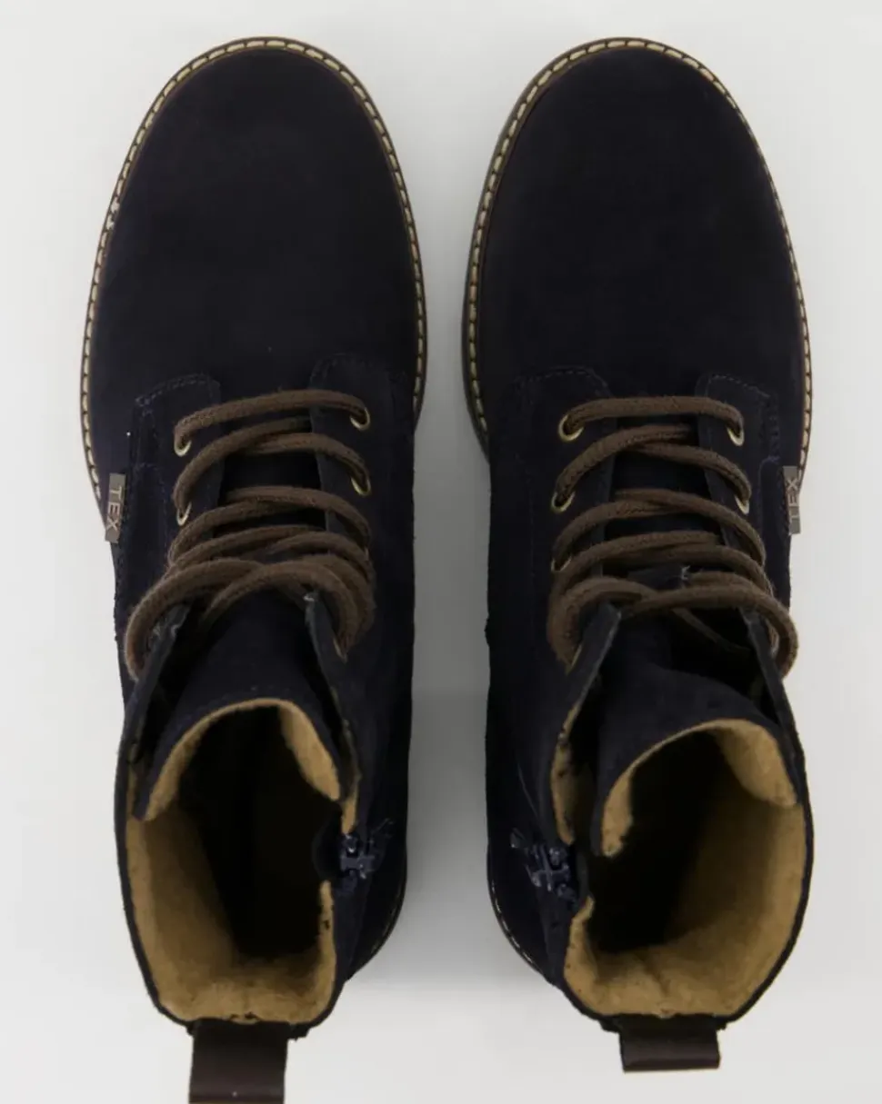 54-5157 Schnürstiefel in Blau