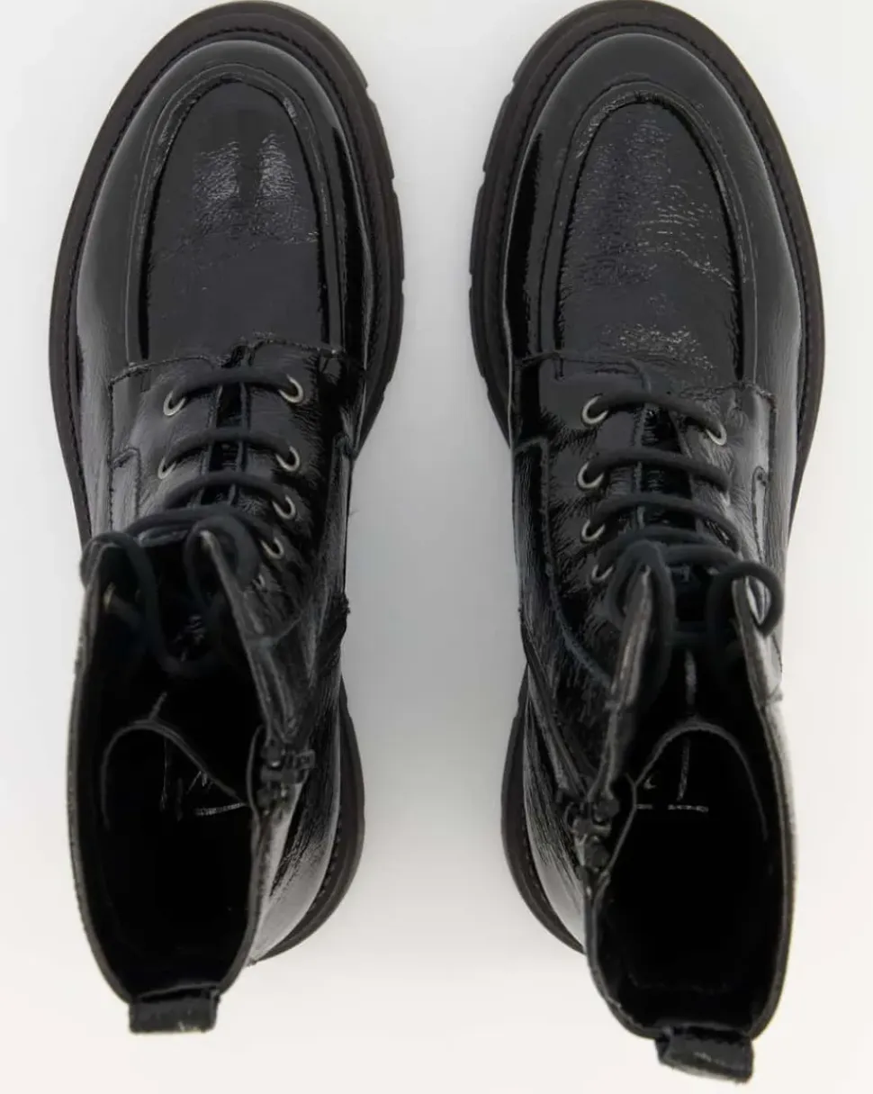 52257 Schnürstiefel in Schwarz