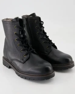 54-5508 Schnürstiefel in Schwarz