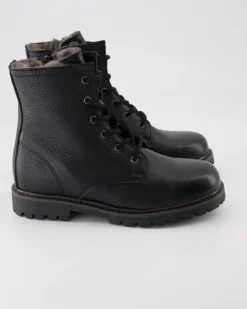 54-5508 Schnürstiefel in Schwarz