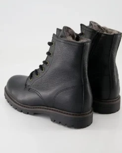54-5508 Schnürstiefel in Schwarz