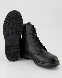 54-5508 Schnürstiefel in Schwarz