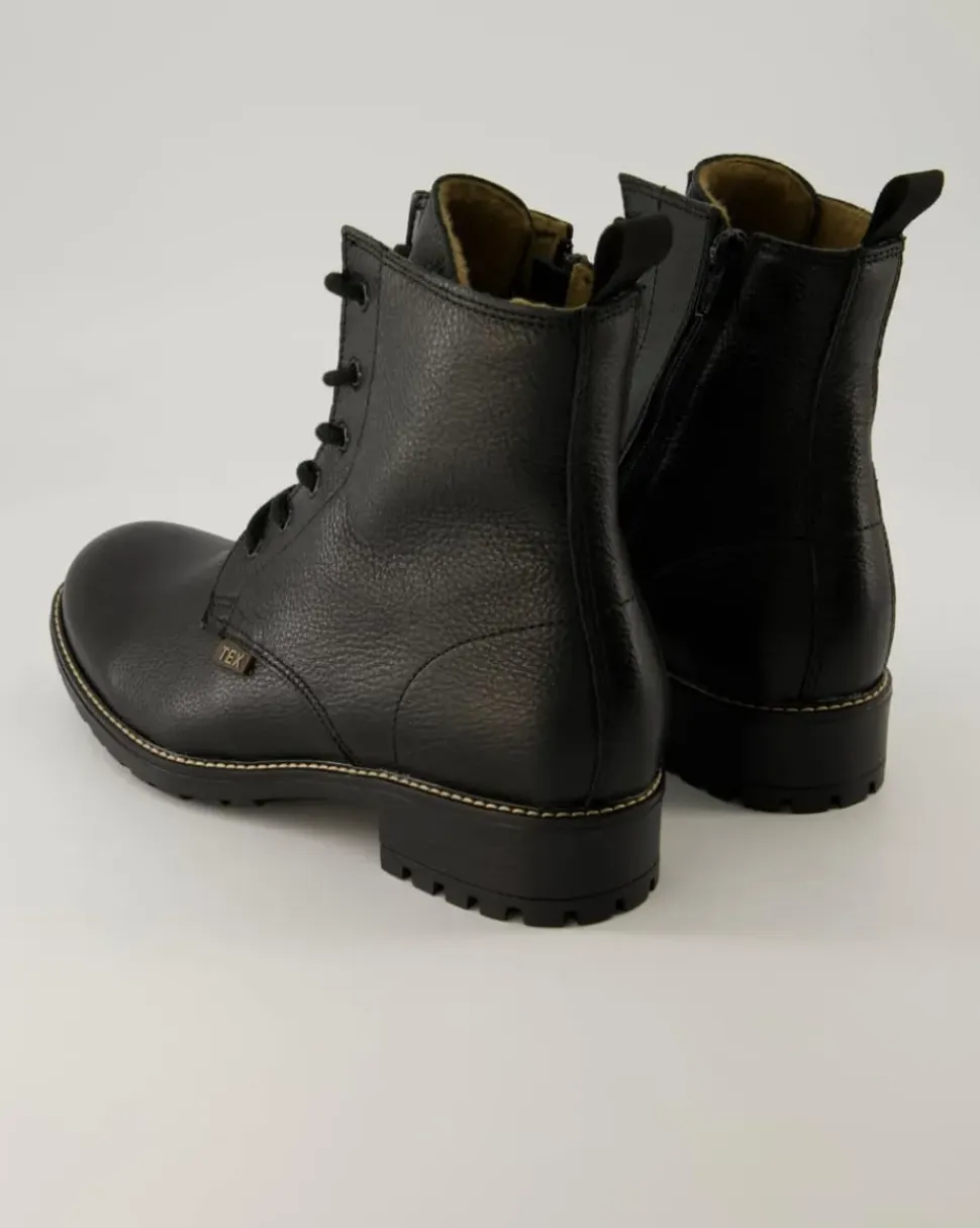 54-5157 Schnürstiefel in Schwarz