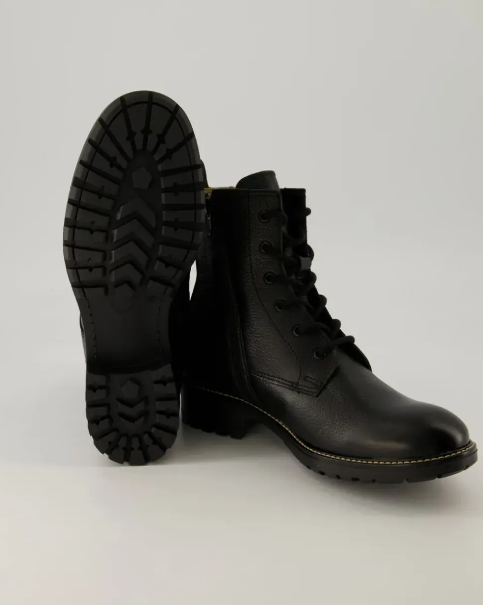 54-5157 Schnürstiefel in Schwarz