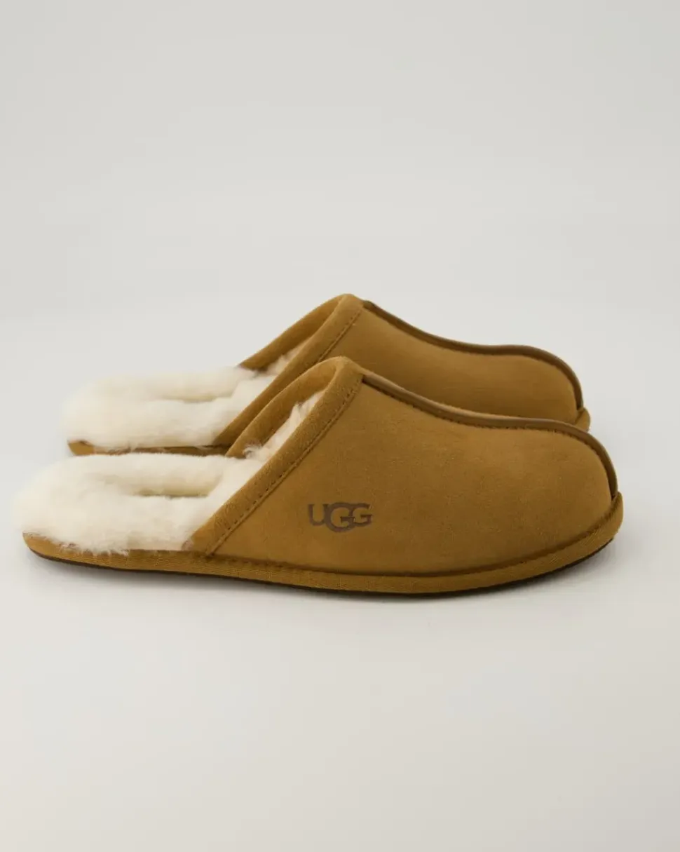 Scuff Hausschuhe in Beige