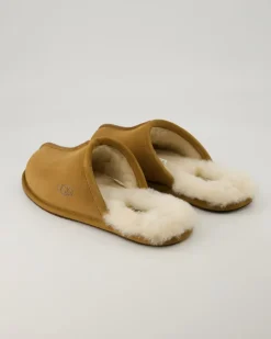 Scuff Hausschuhe in Beige