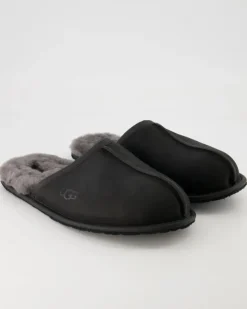 Scuff Hausschuhe in Schwarz