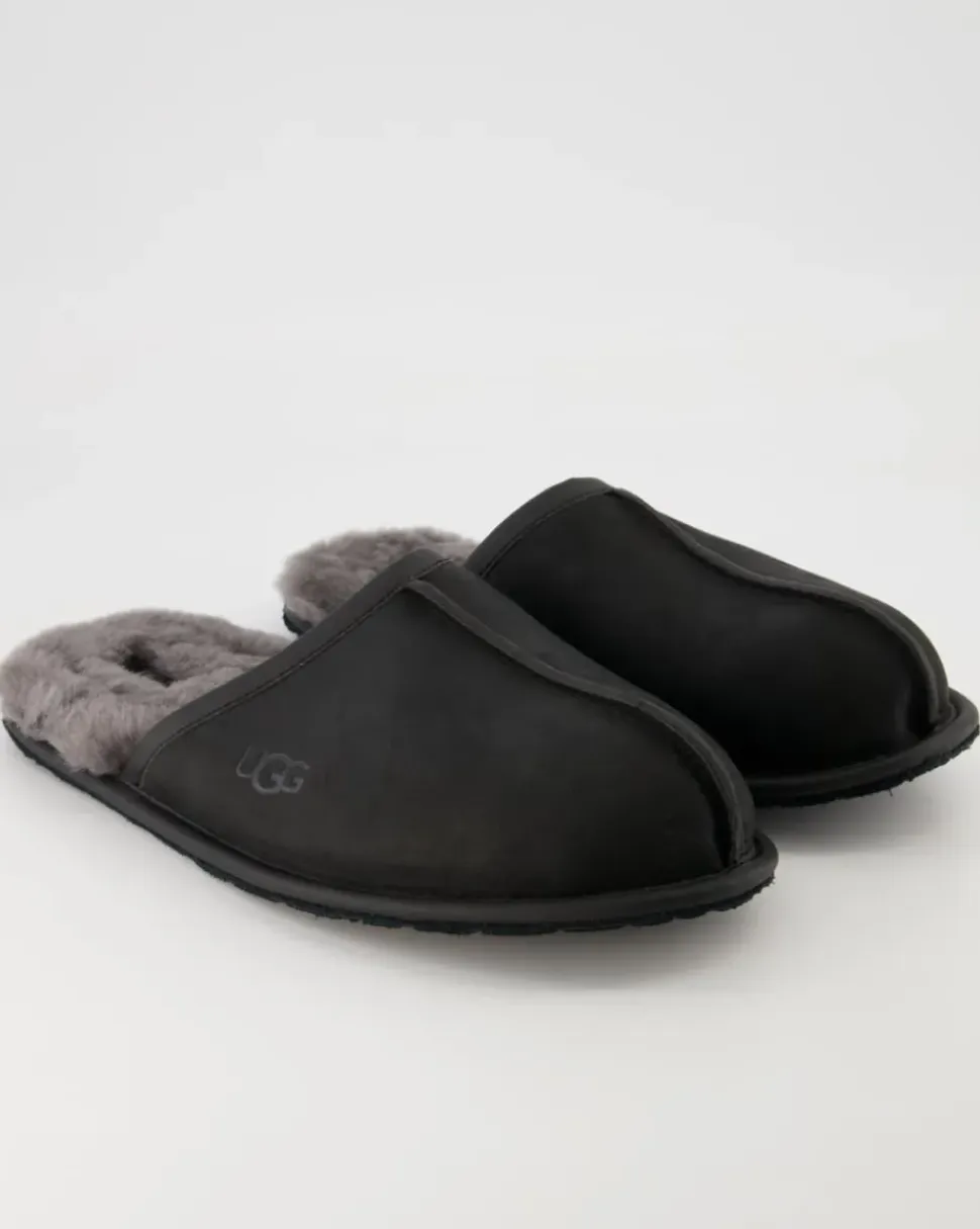 Scuff Hausschuhe in Schwarz