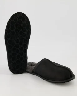 Scuff Hausschuhe in Schwarz