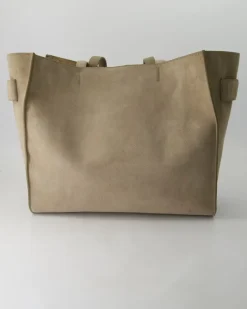 Shopper L Handtasche in Beige