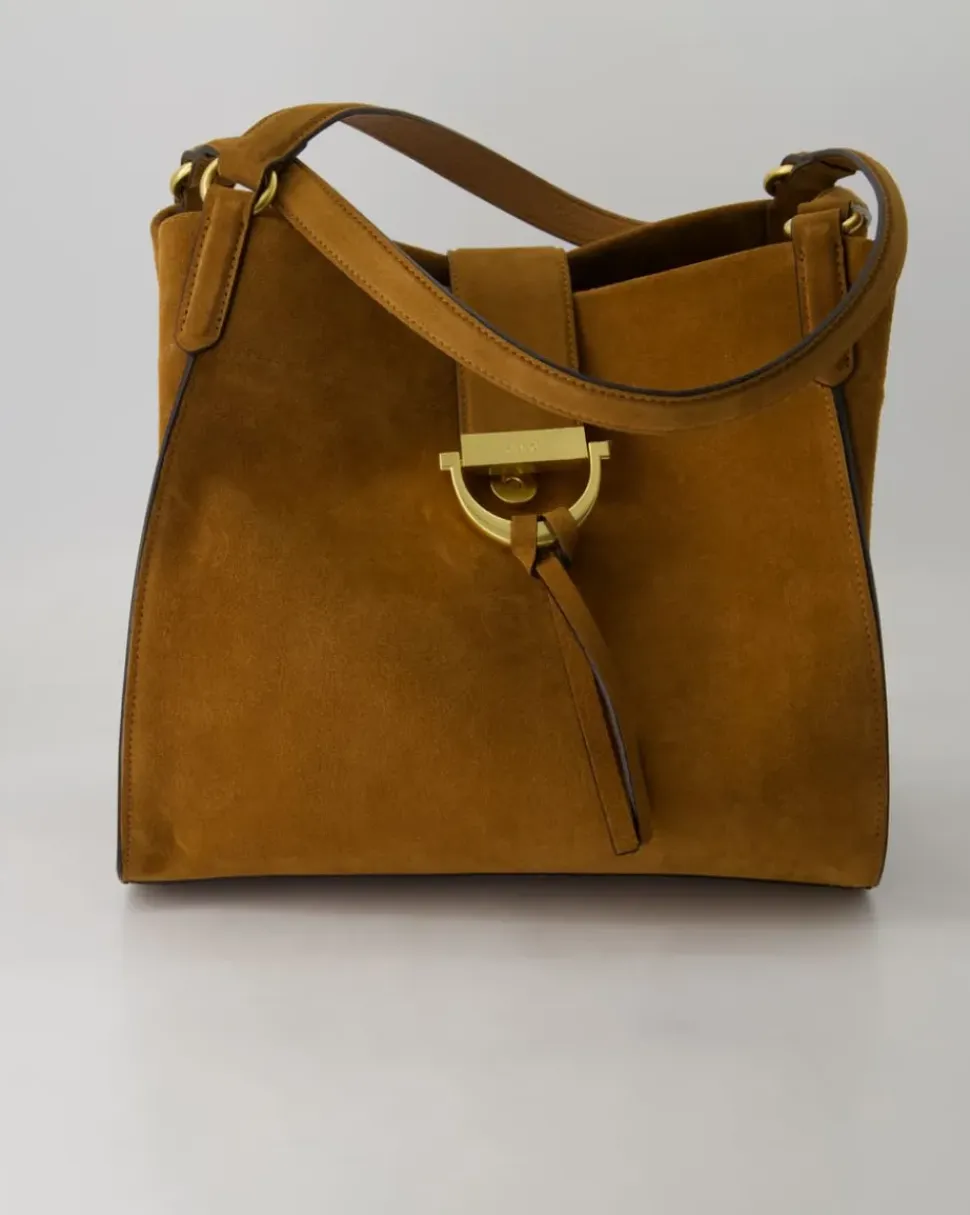 Shopper Temi Handtasche in Braun
