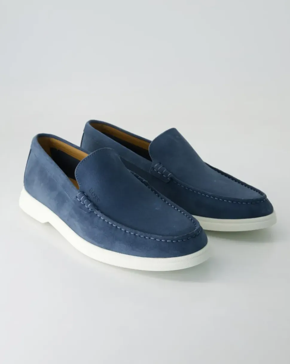 Sienne_Loaf Slipper in Blau