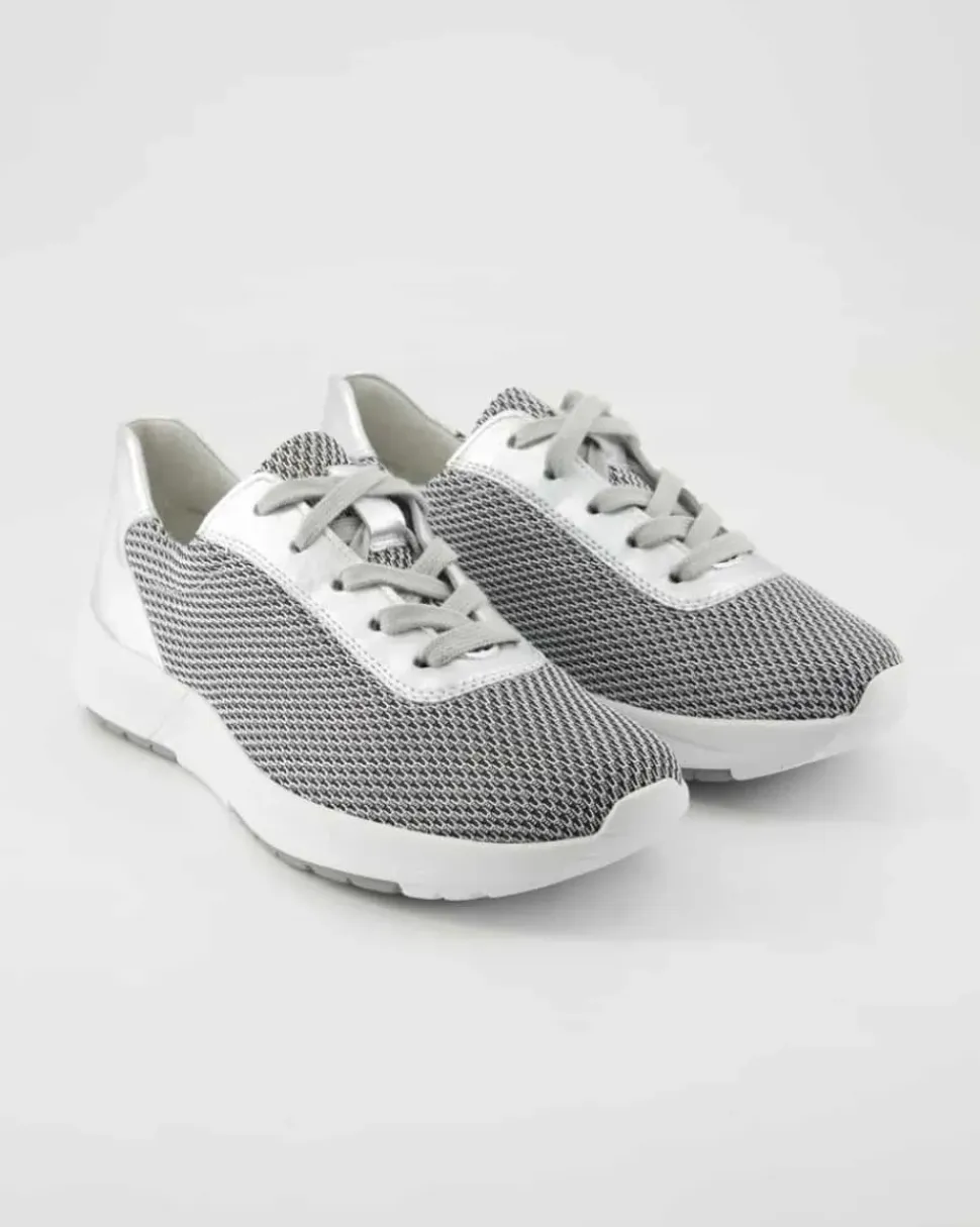 SIGGI Schnürschuhe in Silber